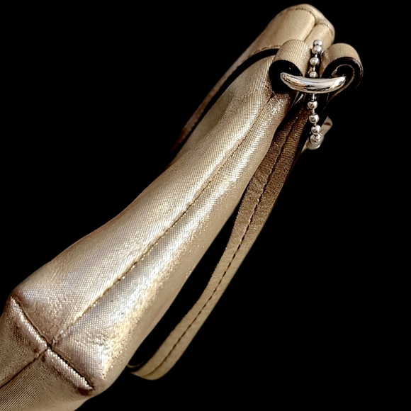 Coach Metallic Wristlet - Picture 7 of 8